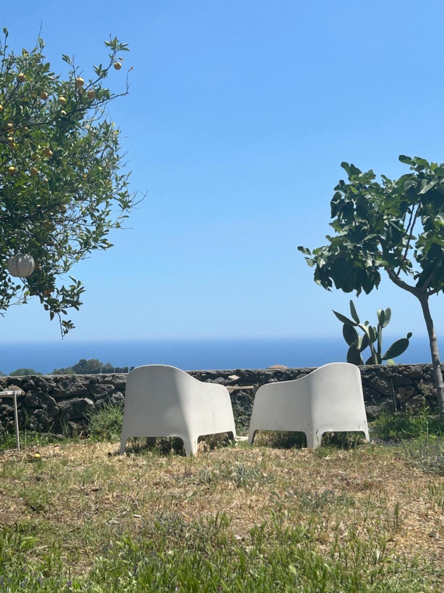 דירות אסראלה Vista Mare Etna מראה חיצוני תמונה