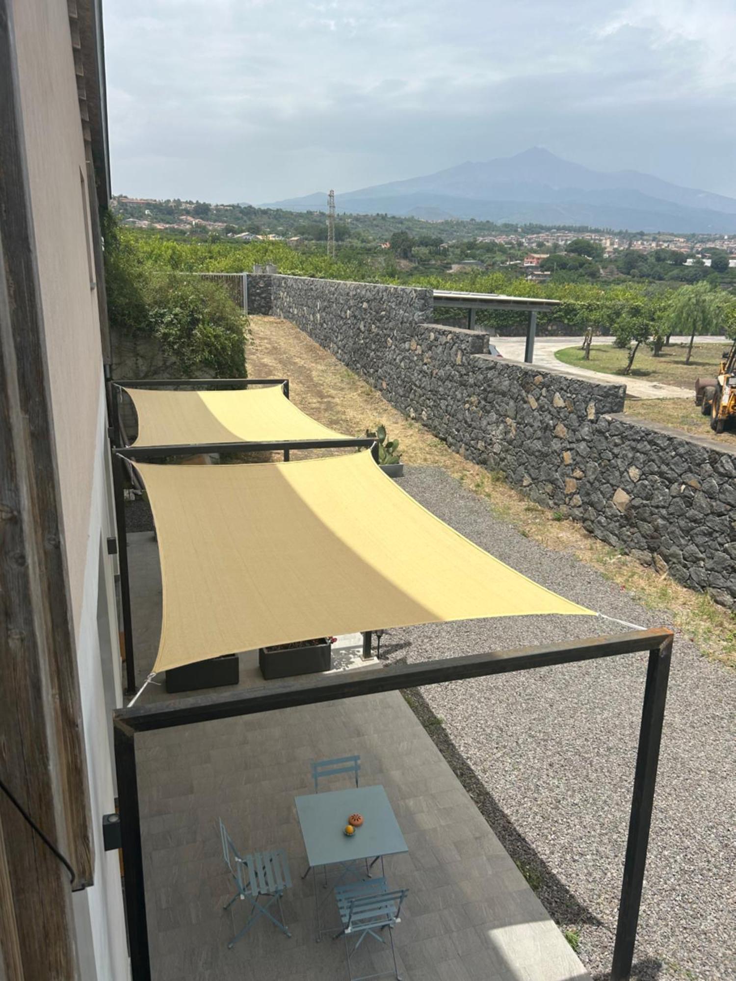 דירות אסראלה Vista Mare Etna מראה חיצוני תמונה